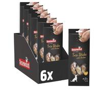 Rosewood Trio Sticks Chicken Large - Palitos masticables para Perros Grandes con Piel de Pollo y Ternera, favorece el Cuidado Dental, sin Cereales, Gluten ni aditivos Artificiales, 6x240 g