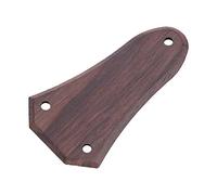 Rosewood Truss Rod Cover for Guitar | 3 Holes Bell Style Replacement Part | Protective & Decorative Guitar Accessory/Electric/Acoustic