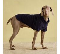 Rosewood x Joules - Jersey de Forro Polar Azul Marino para Perros, Grande, Lavable, cálido y cómodo, con Mangas para Perros Grandes