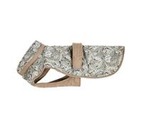 Rosewood x Morris & Co. Acanthus - Abrigo Acolchado para Perro, Talla L, Chaqueta de Invierno Acolchada cálida de Lujo para Perros, Ajuste Ajustable, Estampado Elegante, Abrigo cómodo para Perros