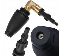 Rosfix Boquilla de ángulo turbo giratorio 90°, compatible con LAVOR y PARKSIDE