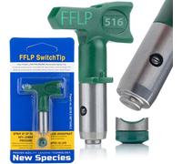 Rosfix Boquilla de pintura de baja presión FFLP 516 25 cm 50° compatible con Graco