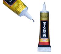 Rosfix E-8000 - Pegamento universal | 15 ml, semitransparente, dureza 70-85A, endurecimiento de 3-8 horas, reparación de electrónica, joyería y modelismo | adhesivo