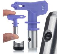 Rosfix FieldMax 111 Boquilla de pulverización - 5 cm de ancho de pulverización a 30 cm de distancia | Para manchas, barnices, aceites | Compatible con Graco, Wagner, Titanio | Accesorios para