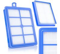 Rosfix Filtro HEPA H13 - Recambio para aspiradora Electrolux, Philips, AEG | Lavable y reutilizable | 99,95% de potencia de filtro | Compatible con FC8031, EFH13W, EFS1W, AFS1W