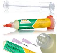 Rosfix Flujo de Soldadura NC-559-ASM 10cc - Tipo No-Clean en Gel | Alta Intensidad y Precisión | Para BGA, SMD, Reballing | Accesorio de Reparación Electrónica