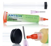 Rosfix Flujo de Soldadura NC-559-ASM - Tipo No-Clean de Gel 10cc | Alta Precisión y Adhesión | Para Reballing BGA SMD | Accesorio Electrónico Profesional