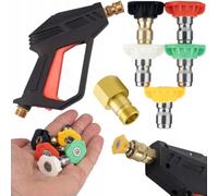 Rosfix Fortis Pistola 4000PSI 5 boquillas adaptador compatible con Karcher HD