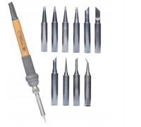 Rosfix Juego de puntas de soldadura 900M - 10 puntas de soldadura | Ø 6 mm, longitud 26 mm | soldadura de precisión | compatible con WEP, YIHUA, ROSFIX 936 853D 878D | Accesorios de soldador