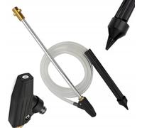 Rosfix Kit de chorro de arena hidráulica - Compatible con Karcher K2-K7 | Boquilla de cerámica, manguera de 3 m, lanza de 460 mm | Limpieza eficiente | Accesorios para limpiadores a presión
