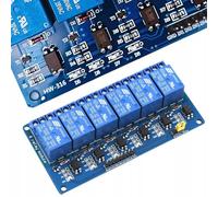 Rosfix - Módulo de relé de 6 canales, 24 V, SPDT con aislamiento óptico, 10 A, 91 x 57 x 19 mm, compatible con Arduino | Para Domótica, Robótica, Sistemas de Alarma | Accesorio Electrónico