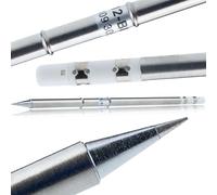 Rosfix - Punta de soldadura T12-BL - Elemento calefactor integrado, calentador rápido 300°C | Sensor de termopar preciso | Compatible con estaciones de soldadura T12 | Accesorio de soldadura