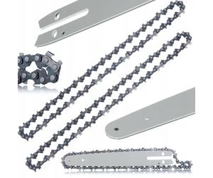 Rosfix Riel guía de 8" 2 cadenas 1/4" compatible con Rosfix Red Piranha