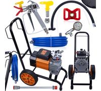 "Rosfix Set Airless Pulverizador Pintura 3800W 22MPa | 20L/min | 0,27"