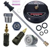 Rosfix T-Racer - Juego de adaptadores de lanza (38 cm, compatible con Karcher K2 K7)