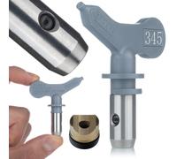 Rosfix UltraHeavy 345 Cabezal de pulverización - 15cm | Metal Niquelado