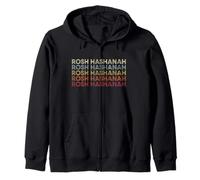 Rosh Hashanah Shofar Yom Kippur Repeat Jewish Hanukkah Elul Sudadera con Capucha