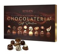 Roshen Chocolatería Selección de Regalo, Caja de Bombones Surtidos Premium con Pralines de Chocolate, 194g