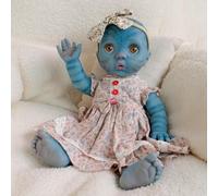 ROSHUAN Muñeca Reborn Silicona De Cuerpo Completo Avatar Niña 16 Pulgadas 40 CM Recién Nacidos Muñecas Realista Que Parecen Reales Muñecos De Bebé Reborn para Niños Edad 3+