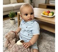 ROSHUAN Muñecas Bebé Reborn Realistas Grande Tamaño Niña 26 Pulgadas Pippa Muñeca Reborn La Vida Real, Que Parecen Reales Muñeco Bebé Recién Nacida Cuerpo de Tela Suave para Niños
