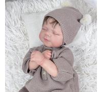 ROSHUAN Real Life Reborn Baby Dolls Boy - Muñecas de bebé realistas de silicona de cuerpo completo anatómicamente correctas, muñeca de vinilo suave realista para bebés recién nacidos, juguete para