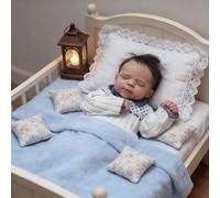 ROSHUAN Real Life Reborn Baby Dolls - Muñeca de silicona de cuerpo completo de vinilo de 18 pulgadas, muñeca realista de bebé recién nacido, muñecas Reborn realistas que parecen un juguete real para