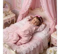 ROSHUAN Real Life Reborn Baby Dolls - Muñeca realista de silicona de cuerpo completo de vinilo de 20 pulgadas, muñeca realista de bebé recién nacido, muñeca realista para niños