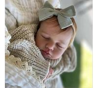 ROSHUAN Real Life Reborn - Muñecas de silicona de cuerpo completo anatómicamente correctas de 20 pulgadas, muñeca de bebé realista de vinilo suave, muñecas de bebé recién nacido, juguete para niños