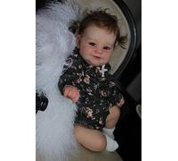 ROSHUAN Realista Baby Doll Silicona De Cuerpo Entero 20 Pulgadas 50 cm La Vida como Reborn Baby Dolls Que Parecen Reales Anatómicamente Correcta Chica Recién Nacidos Bebés Muñecas