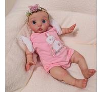 ROSHUAN Realistas Muñeca Bebé Reborn Silicona Cuerpo Completo Vinilo 16 Pulgadas 40 cm Realista Recién Nacido Muñeca De Bebé Que Parece Real Muñecos Reborn para Niños Regalos