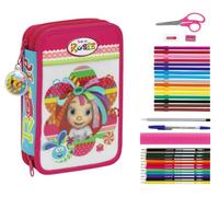 Rosie - Plumier Doble, 34 Piezas, 13 x 20 cm (SAFTA 411302054)