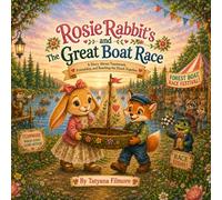 Rosie Rabbit's Great Boat Race Book 3: A Sweet Children's Picture Book About Teamwork, Friendship, Cooperation, and Problem Solving | A Great Gift for Kids Ages 3-7 (Rosie Rabbit's Adventures!)