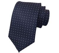 Rosiika Corbatas de hombre a cuadros y a rayas modelo formal de negocios diseñador para fiesta de boda corbatas, Talla única