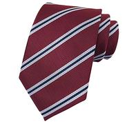 Rosiika Corbatas de hombre a cuadros y a rayas modelo formal de negocios diseñador para fiesta de boda corbatas, Talla única