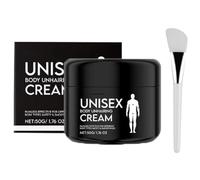 Rosino Unisex Body sinir crema, depilación efectiva de crema de cara rápida, indoloro y calmante, suave y sin dolor, sin rastrojo, no hay residuos para todo el cuerpo, parte del cuerpo (1pcs)