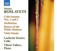 Nikolai Roslavets – Obras para violonchelo y piano – CD – NAXOS