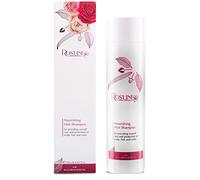 Ros'Line Champú nutritivo con agua de rosas y aceite de argán de 250 ml | Cuidado reparador para el cabello dañado | alisa, nutre, protege el color | limpieza suave del cuero cabelludo