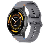 RosMank 22mm Correa de Silicona Compatible con Garmin Venu 4 45mm/Venu 3 45mm/Venu 2/Vivoactive 4/Active, Correa de Repuesto para Garmin Forerunner 570 47mm/Forerunner 265/255, Gris