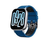 RosMank 22mm Silicona Correa para Xiaomi Redmi Watch 5 Active/Redmi Watch 5 Lite, Bicolor Correa de Repuesto para Xiaomi Watch S4/3/2/1, Azul Negro