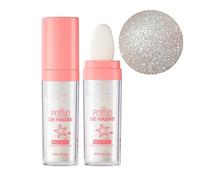 ROSPRETTY Polvos de Hadas Maquillaje, Polvo de hadas, Maquillaje Iluminador Body Shimmer, Highlighter Stick Fairy Stick Highlighter para cara Cuerpo Cabello-Blanco