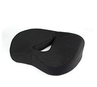Rosquilla Almohada hemorroides cojín del Asiento del Asiento de coxis Ortopédica Medicina Cátedra de próstata Cojín for Las hemorroides de Espuma viscoelástica Cojín (Color : Black)