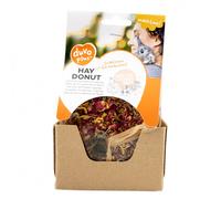Rosquilla de heno con cobertura de flores para roedores - Duvo Plus - Cantidad: 65 g