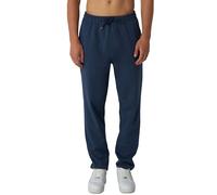 ROSS CAMP Pantalones de chándal para hombre, pantalones largos de algodón, pantalones de ocio, pantalones de entrenamiento, pantalones de chándal para correr, anchos y modernos, azul marino, 3XL