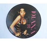 Ross, Diana Work That Body 7"PD Capitol CLP241 EX 1981 7" picture disc in pvc sleeve