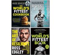 Ross Edgley 4 Books Collection Set (Blueprint, The Art of Resilience, The World's Fittest Book, The World’s Fittest Cookbook)