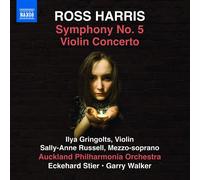 Ross Harris Ross Harris: Symphony No. 5/Violin Concerto (CD) (Importación USA)