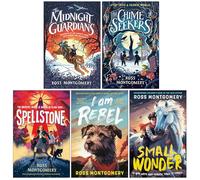 Ross Montgomery Collection 5 Books Set (The Midnight Guardians, The Chime Seekers, Spellstone, I am rebel & Small Wonder)