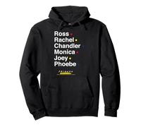 Ross Rachel Chandler Monica Joey Phoebe Amigos Reunión Sudadera con Capucha