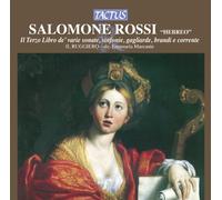 Rossi, S. - Rossi: Terzo Libro De'varie