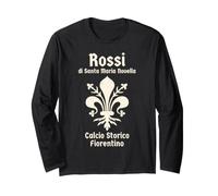 Rossi Santa Maria Novella Calcio Storico Florencia Italia Manga Larga